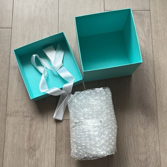 NEW Tiffany & Co Apple Crystal Paper Weight - Picture 4 of 6